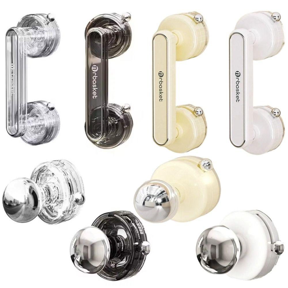 High-quality Anti-slip Suction Cup Handrail Waterproof Reusable Bathroom Grab Removable Window Cabinet Refrigerator Handle