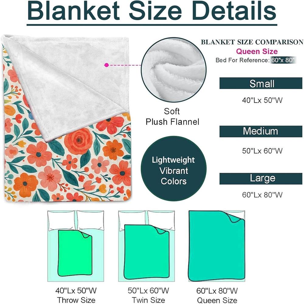 LLoud Houses Family Cartoon Flannel Throw Blanket for Couch Sofa Bed Softized Quality Picnic Blanket