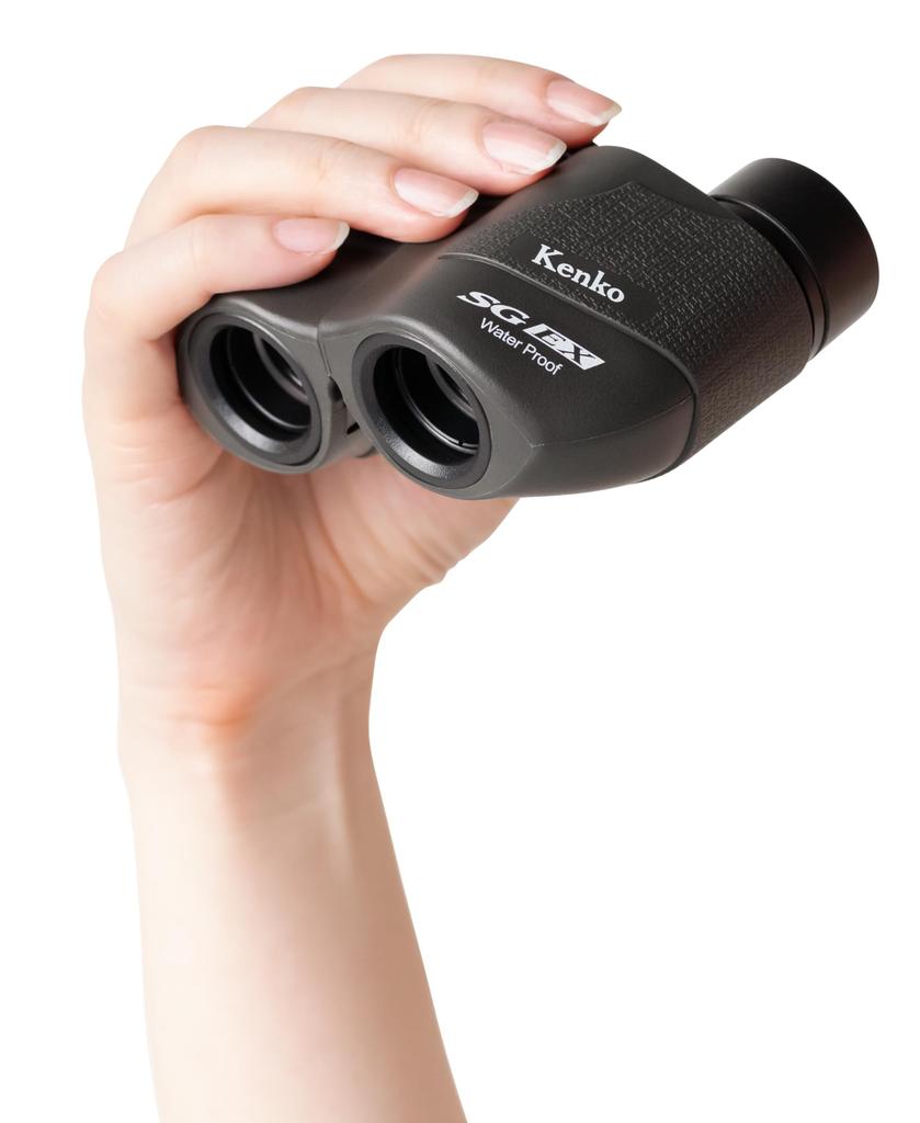 Kenko SG EX Compact 8x20 8x 20mm Porro Lightweight Body IPX7 Fully Ideal for Live and Outdoor Activities Binoculars, Magnification, Aperture, Prism,