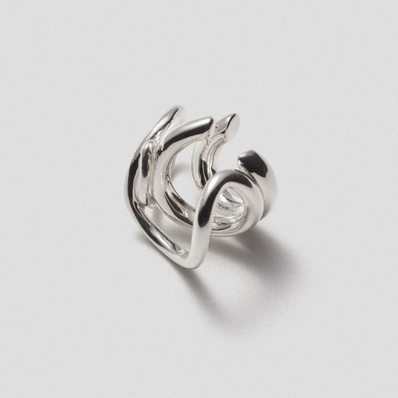 Hustad HUSTAD 213 Love Earcuff _925 Silver Love Earcuff