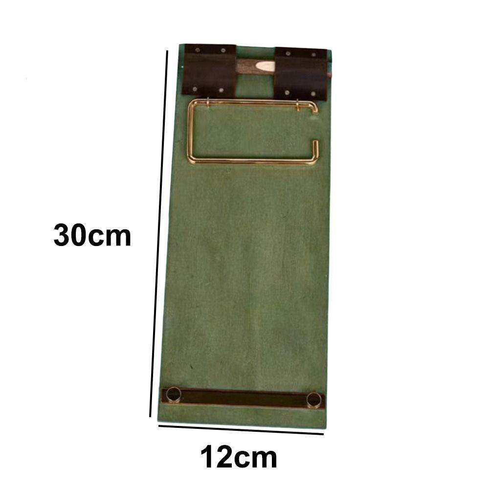 Refillable Kraft Paper Roll Vintage Clipboard DIY Crafts Hanging Writing Pad for Notes