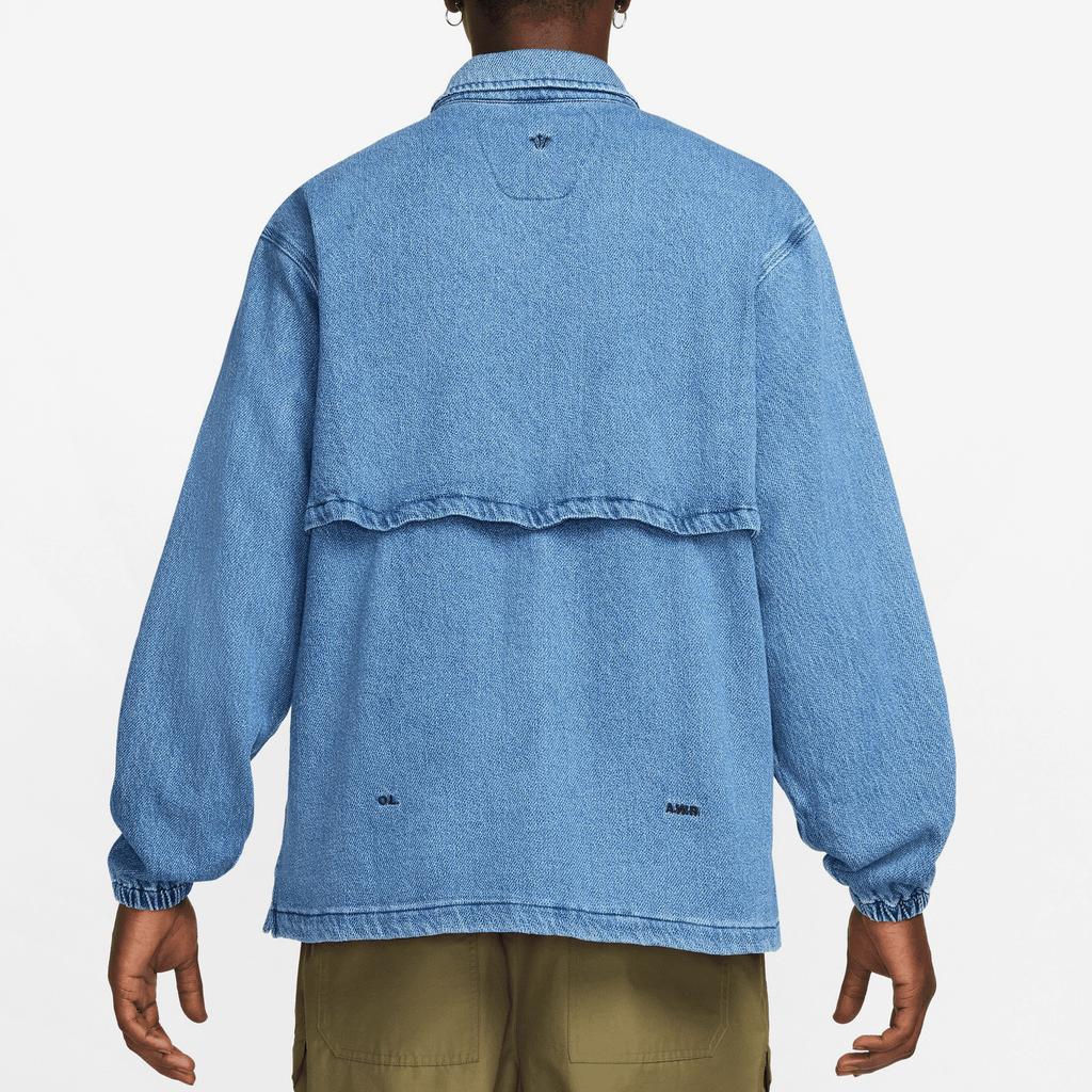 Nike Джинсовая рубашка X NOCTA Opal Lily Pad Синяя джинсовая мужская уличная одежда FZ3260-486