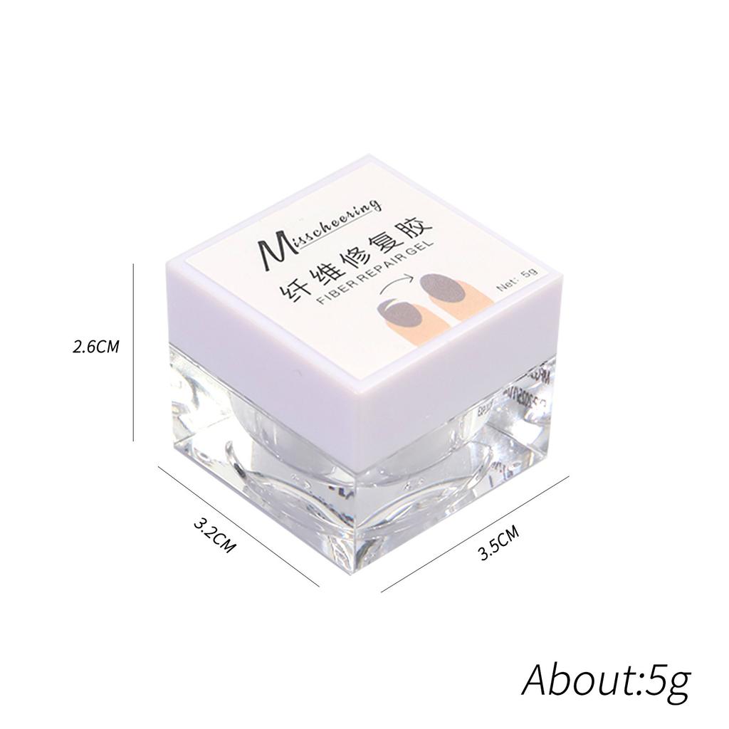 Гель для восстановления волокон ногтей, быстрое восстановление остаточного ломкого ногтя, специальный фототерапевтический гель для укрепления, придания формы