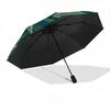 1pc Tropical Leaves Automatic Open/close Umbrella, 8-Rib sturdy structure, Auto Folding/Opening, Portable Travel Umbrella for Women,175