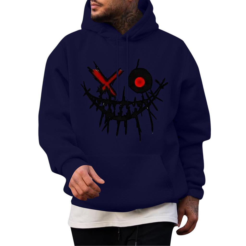 Мужская повседневная толстовка модная толстовка с капюшоном для отдыха топы подростковая уличная мода рубашка с длинным рукавом теплая