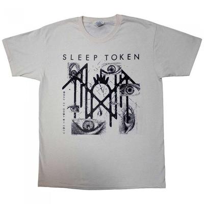 Футболка унисекс с надписью Sleep Token для взрослых и глаз