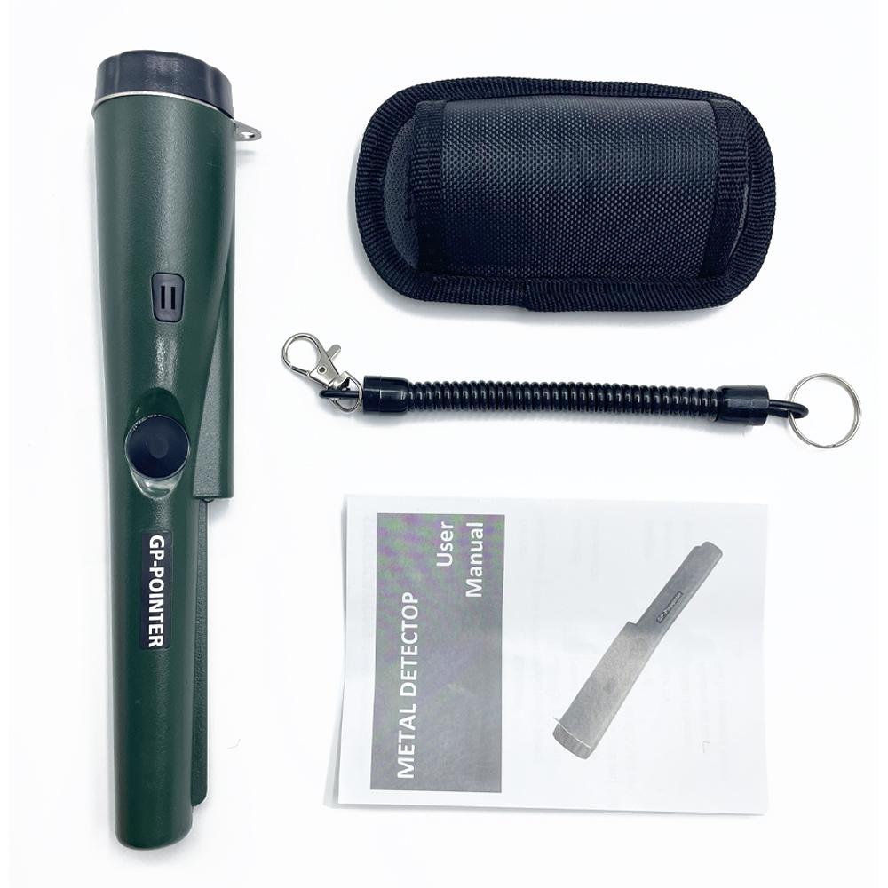 Профессиональный позиционный стержень, ручной подземный металлоискатель, указатель, ручной водонепроницаемый высокочувствительный детектор безопасности