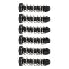 100Pcs Heatsink Mount Pin 18.6mm Heat Sink Cooler Mounting Clip Plastic Fastener Set Kit