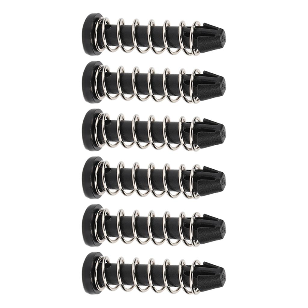 100Pcs Heatsink Mount Pin 18.6mm Heat Sink Cooler Mounting Clip Plastic Fastener Set Kit