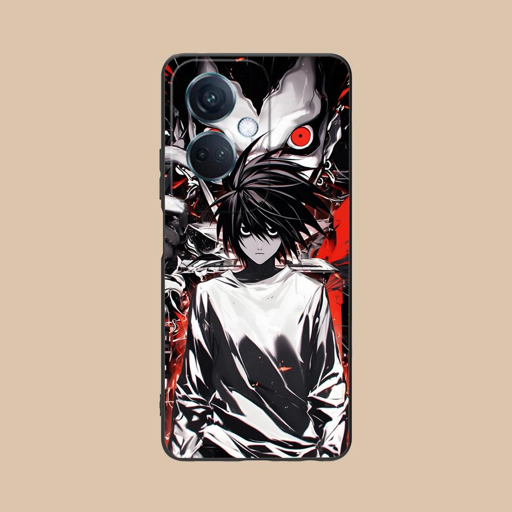 Чехол для мобильного телефона Death Note L Lawliet для OPPO Reno 14 13 12 11 10 9 8 7 6 5 F T Pro 5G Цветной Печатный Чехол Красивый Роскошный