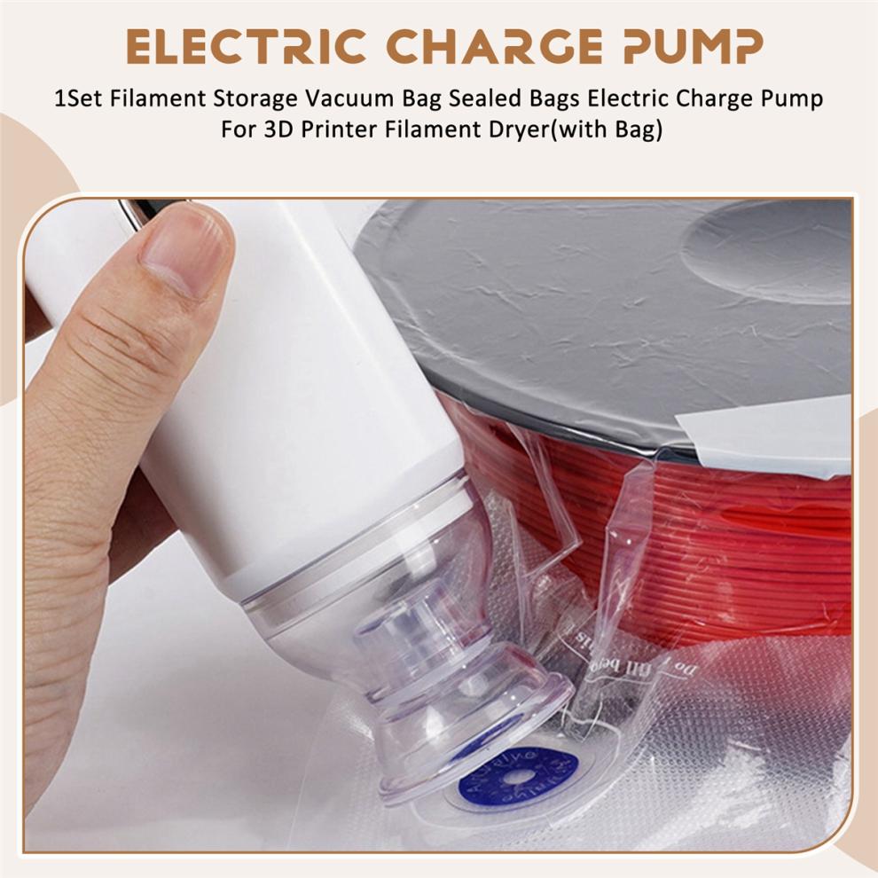 1Set Filament Storage Vacuum Bag Sealed Bags Elect