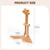 Wood Adjustable Embroidery Hoop Stand Needlework Rack Table Multipurpose Universal Fit Stitching