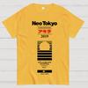 Neo Tokyo 2019 100% Cotton Summer Casual Cool Loose T-Shirt