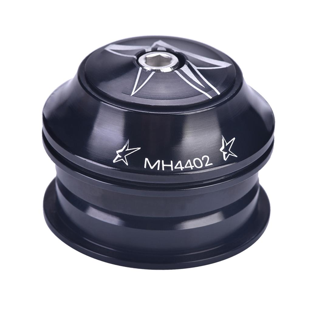 Алюминиевый сплав велосипеда передняя вилка шток рулевая колонка сменные снасти велосипедный аксессуар (черный)