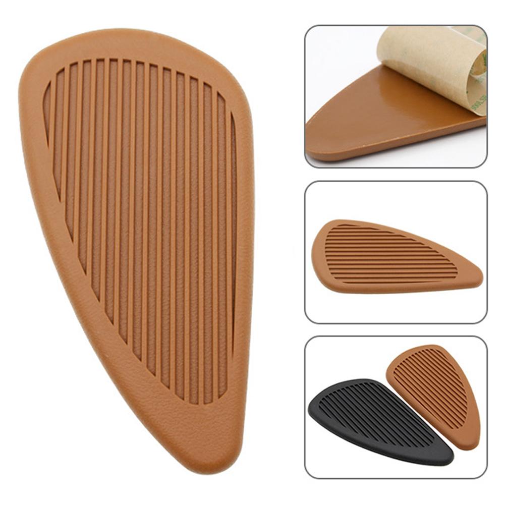 2 шт., мотоциклетный бак, наколенник, Ретро газовый топливный бак, резиновые наклейки, защитная накладка, оболочка, классическая часть