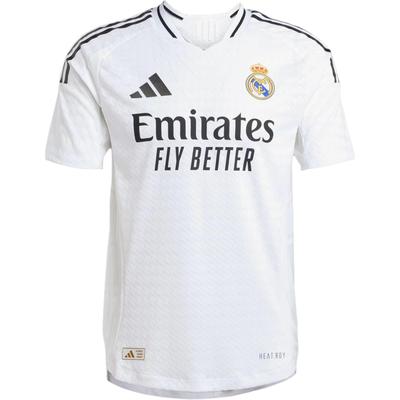 adidas Real Madrid 24/25 Домашняя аутентичная майка белая мужская уличная одежда IX8095