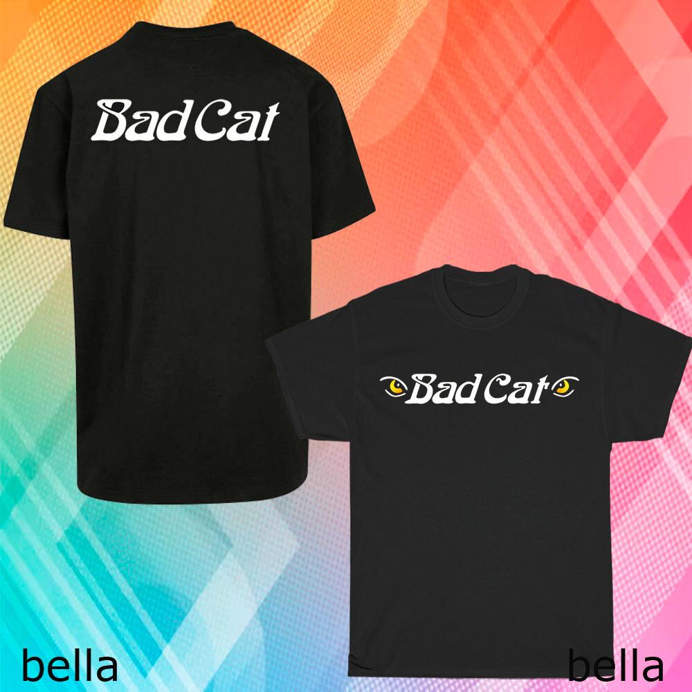 New Bad Cat Guitar Amplifiers Logo TShirt Funny Size S to 5XL Unisex T-Shirt