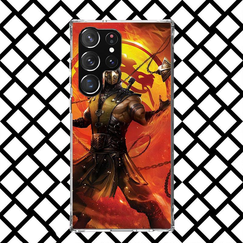 Mortal Kombat Phone Case for Samsung Galaxy S26 S25 Edge S24 S23 Ultra S22 Plus S21 FE S20 + Soft Cover Print Fundas Galaxy S25