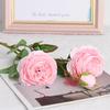 European 3-Head Peony Artificial Flower, Western Rose Design for Home & Wedding Decoration (MW51010)