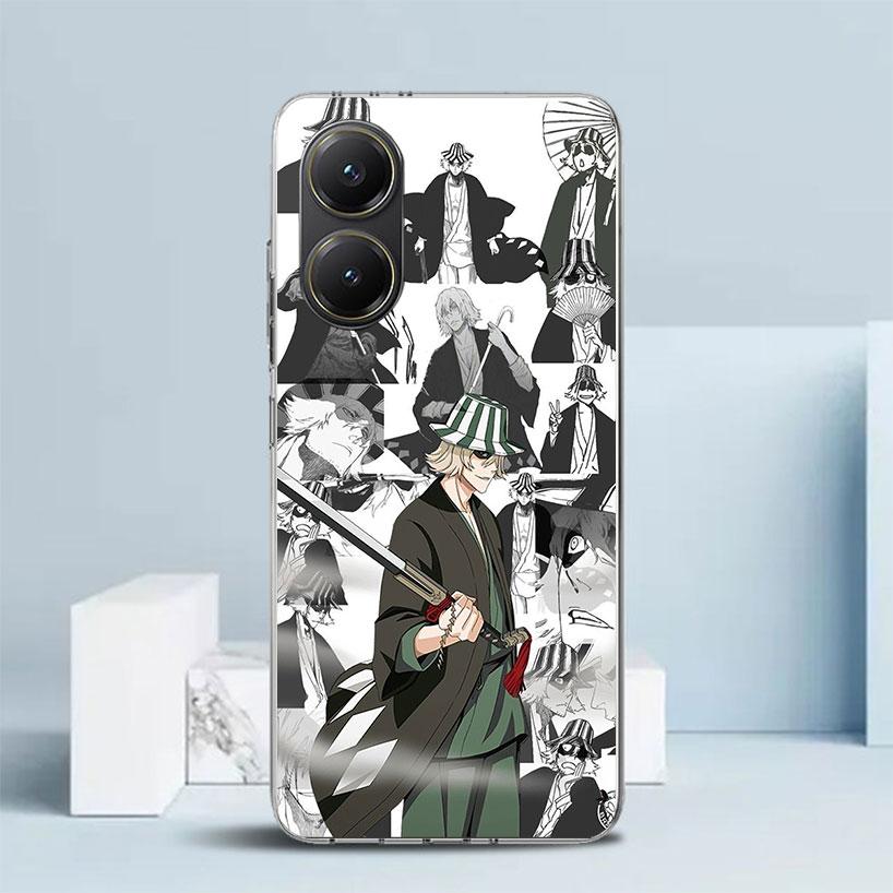 Чехол для телефона Bleach Kisuke Urahara для Xiaomi Poco F7 Ultra X5 X6 X7 Pro M7 Redmi 15C 15 13C 13 12C 12 10C 10 10A 9 9C 9A 9T
