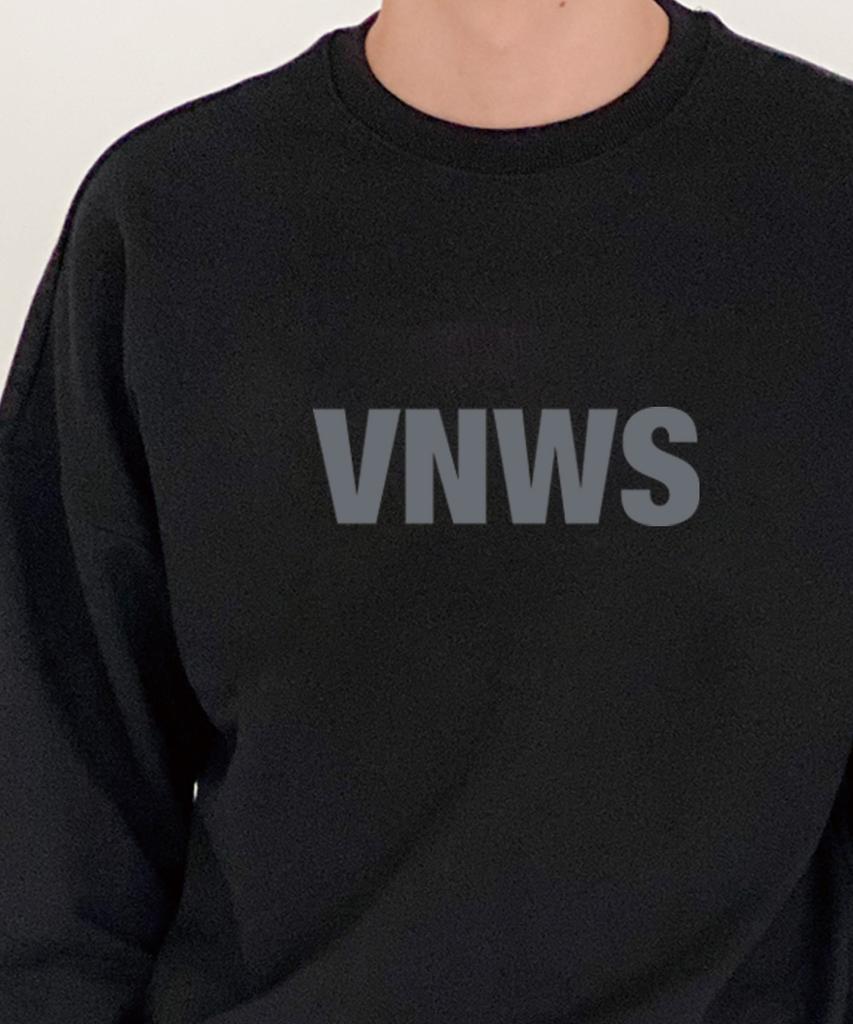 Свитшот с логотипом VANNWORKS Vnws (Vs0012) черный