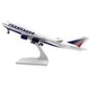 Дисплей Самолет Масштаб 1/250 30см Россия Трансаэро B747 Авиалинии Миниатюрный Самолет Игрушки для Мальчиков Набор Моделей Самолета (С подставкой)