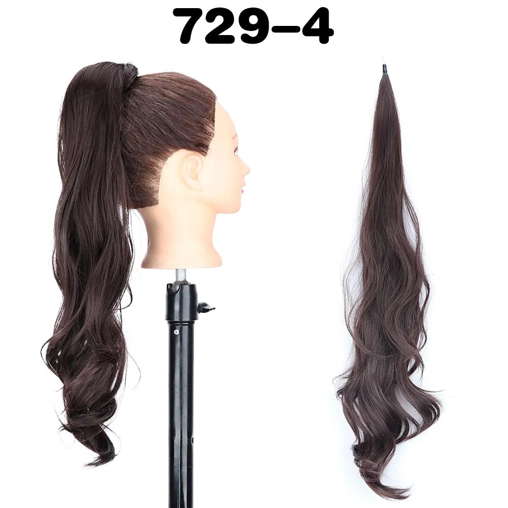 MISS WIG 30-дюймовый синтетический гибкий хвост с длинным волнистым многослойным хвостом, парик для женщин, повседневная одежда