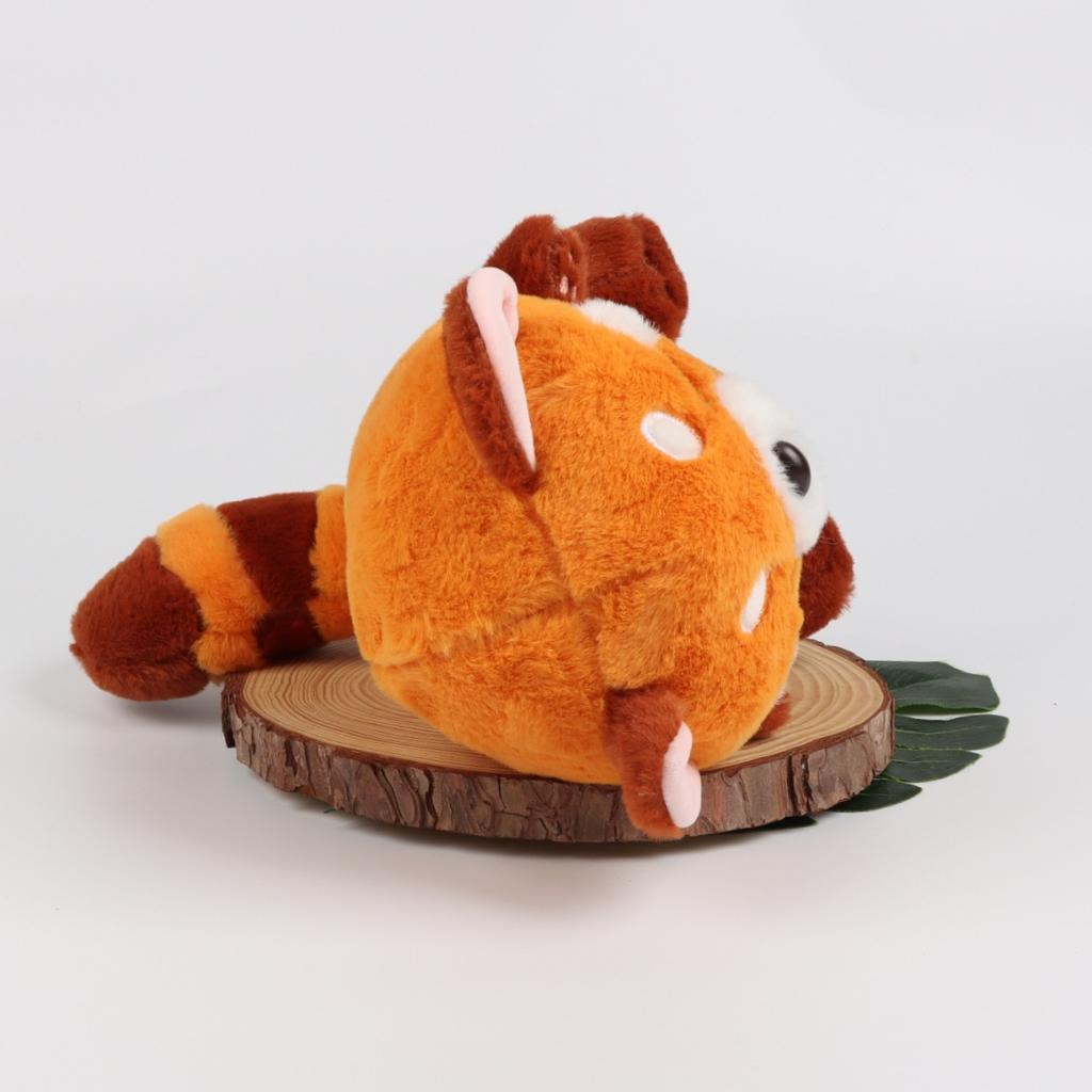 Енот плюшевый енот имитация милый мультяшный красный енот плюшевая игрушка кукла милая