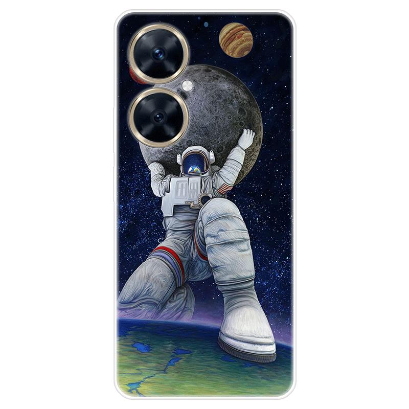 Для Huawei nova 11i nova11i чехол Мягкая силиконовая задняя крышка Чехол для телефона с рисунком из мультфильма Разнообразие