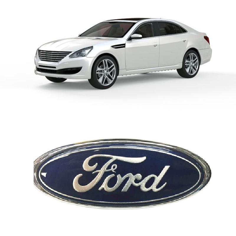 Ford Oval Grille Badge Car Emblem Sticker With Abs Material Front Rear Mark