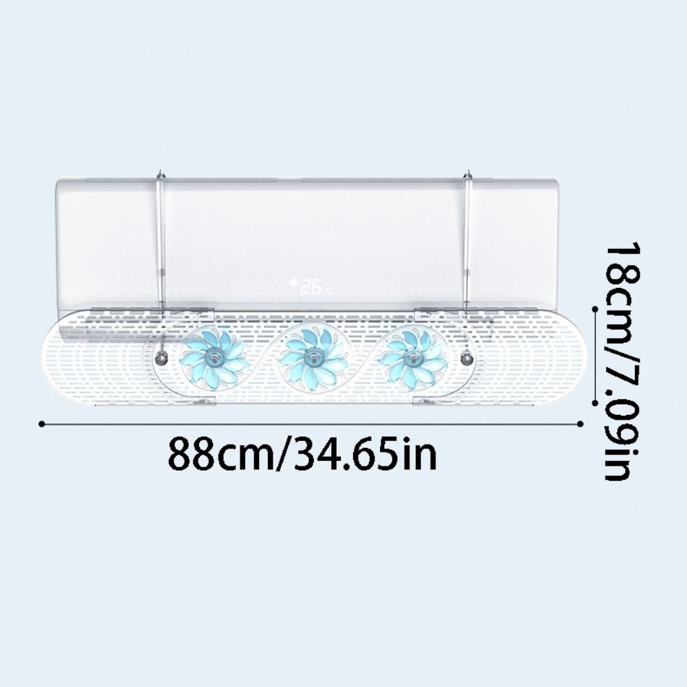 Anti Direct Blowing Air Conditioner Windshield Adjustable Wind Direction Baffle Babies
