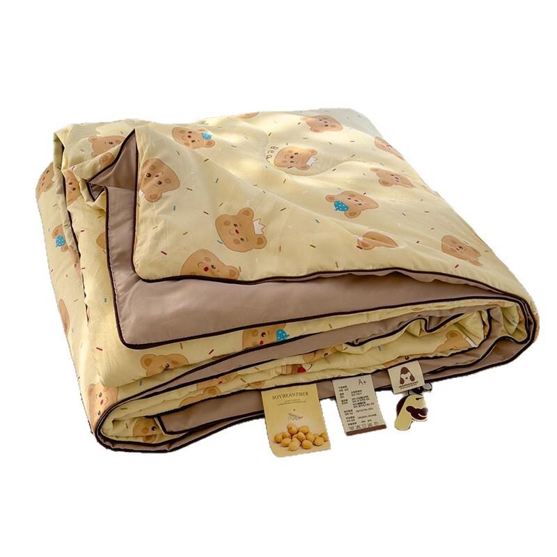 Двуспальное детское одеяло Duoshu Oreo Bear, всесезонное, из стираного хлопка