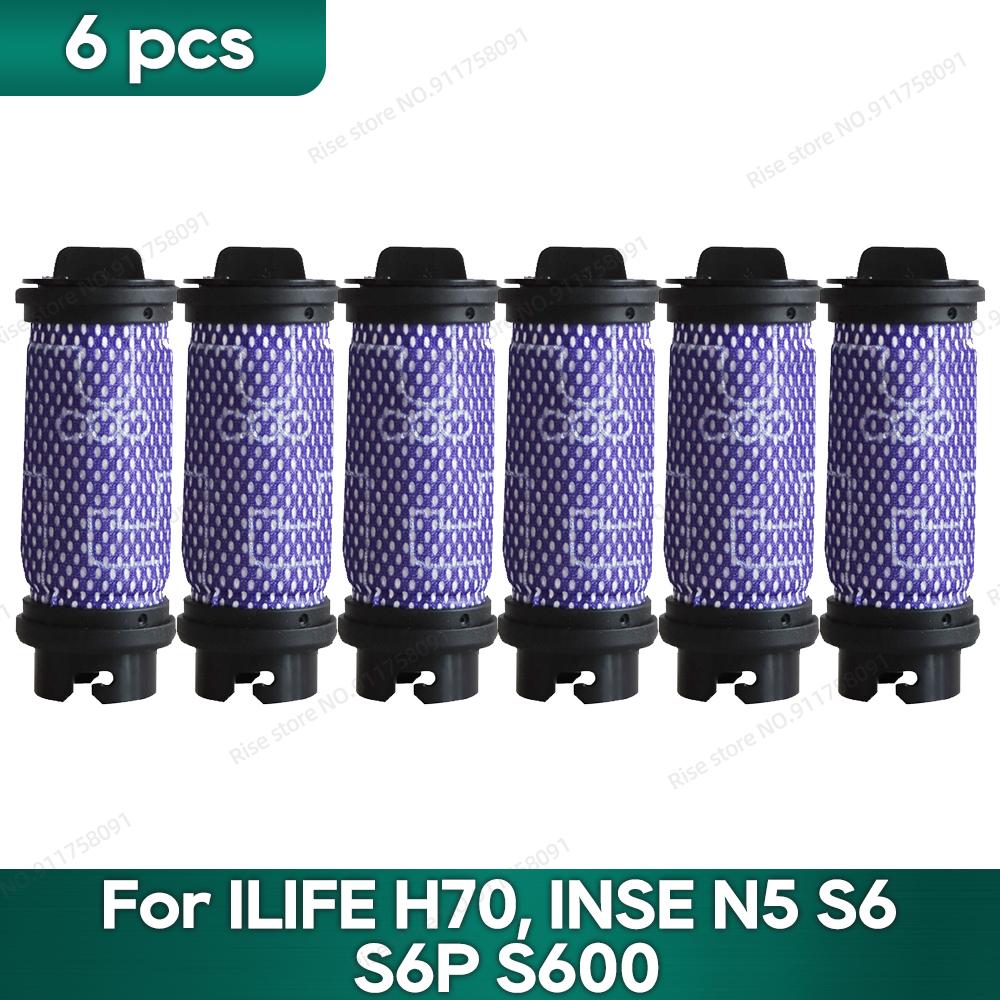 Filter Compatible for ILIFE H70, INSE N5 S6 S6P S600 Vacuum Cleaner