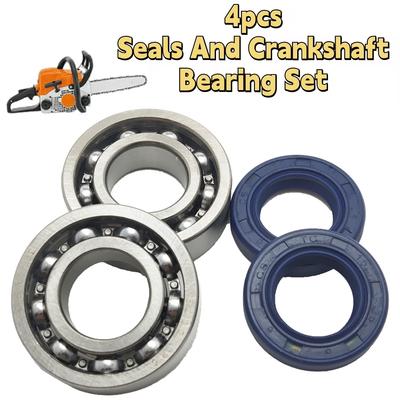 Сальники и комплект подшипников коленвала Набор сальников для бензопилы Подходит для STIHL MS180 MS170 170 180 Аксессуары для подшипников коленвала бензопилы