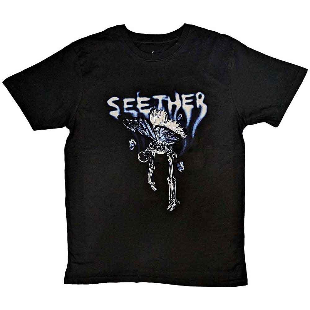 Seether Unisex T-Shirt: Dead Butterfly (Medium)