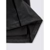 GU by Uniqlo Юбка в складку из искусственной кожи