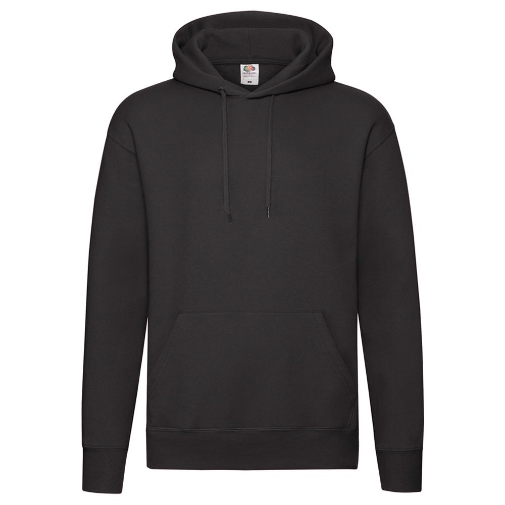 Fruit of the Loom Mens Premium 70/30 Plain Hoodie