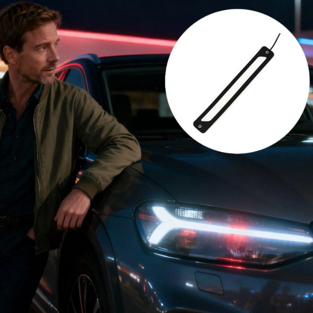 Bendable Design Daytime Running Light 9in Length Bendable Lamp Car LED Light Rear Installation