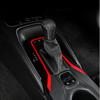 Red Gear Shift Box Panel Cover Trim For TOYOTA COROLLA 2019-2022