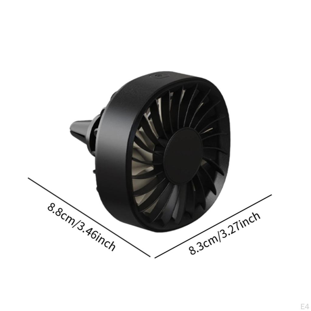 Автомобильный циркулятор воздуха с 3 настройками скорости для грузовика, внедорожника, дома на колесах