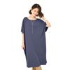 Women's Spring/Summer Modal Nightdress - Loose, Trendy, Short Sleeve, Cotton, Maternity Long Skirt