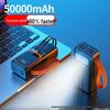 HANDUNYOU 50000 мАч 100 Вт Супербыстрая зарядка Power Bank
