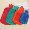 Portable Water Injection Hot Water Bottle With Cover Hand Warmer Durable Natural Rubber Hot Water Bag For Pain Relief