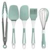 Силиконовый инструмент для выпечки, лопаточка, скребок, масляная кисть, яичный венчик, пищевой зажим, термостойкий пищевой класс