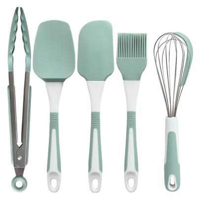 Силиконовый инструмент для выпечки, лопаточка, скребок, масляная кисть, яичный венчик, пищевой зажим, термостойкий пищевой класс