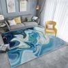 Modern Abstract Anti-slip Carpet Living Room Decoration Easy Clean Rugs Sofa Area Rugs Home Bedroom Cloakroom Washable Floor Mat