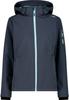 Куртка CMP Softshell Jacket Zip Hood Women (39A5006) Женская куртка Softshell с отстегивающимся капюшоном (39A5006) titanio/acqua