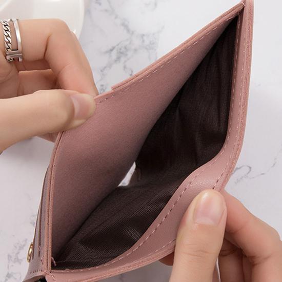 Yogodlns Модный кожаный короткий женский кошелек, женский маленький клатч, карман для монет, держатели для карт, женский кошелек с вышивкой