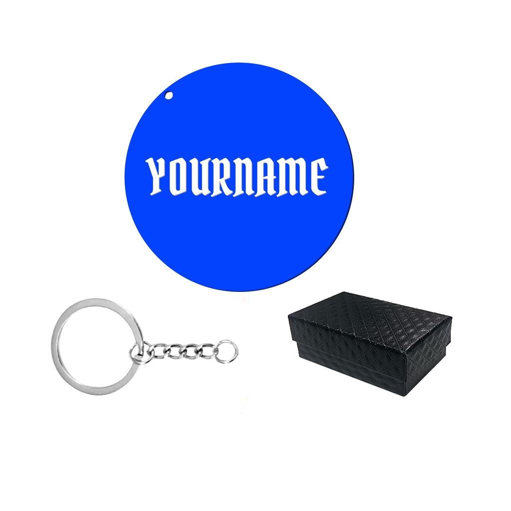 Индивидуальный подарочный брелок для ключей с 3D-печатными шрифтами Chomsky