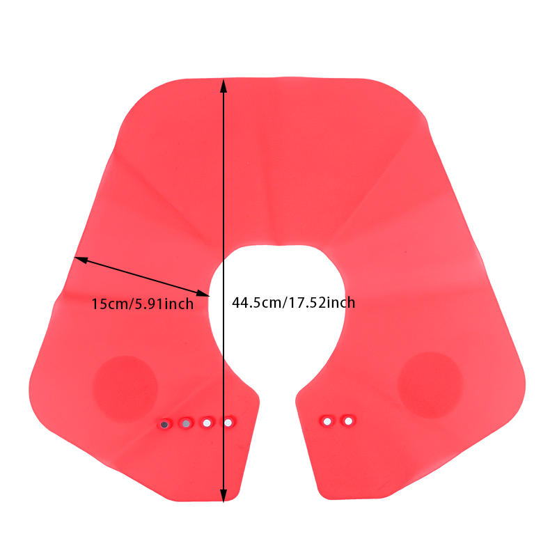 Силиконовый салонный воротник для стрижки волос, водонепроницаемая накидка для окрашивания волос, многоразовая парикмахерская накидка на шею для окрашивания волос, химической завивки и мытья